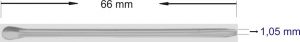 B�gelenden aus Silicon, transparent