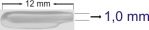 Mini-B�gelenden transparent
