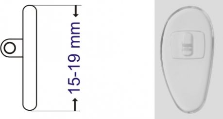 Plexiglas Seitenstege Schraubsystem