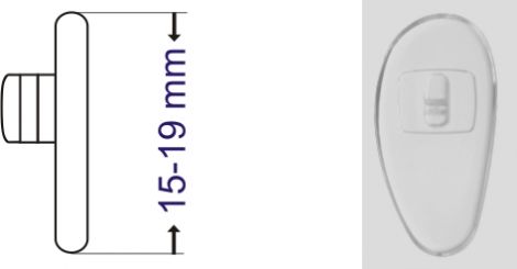 Plexiglas Seitenstege Clicksystem